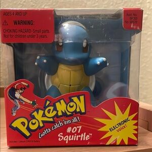 Squirtle Electronic Voice Figure - Blue